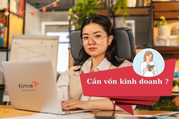 Khách hàng có thể vay vốn online cho mục đích kinh doanh nhỏ